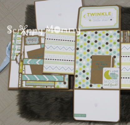 Baby Boy Mini Album PDF Tutorial