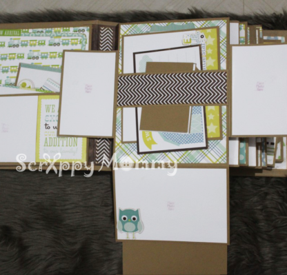 Baby Boy Mini Album PDF Tutorial