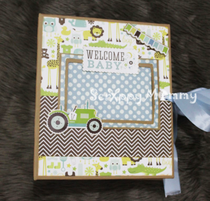 Baby Boy Mini Album PDF Tutorial