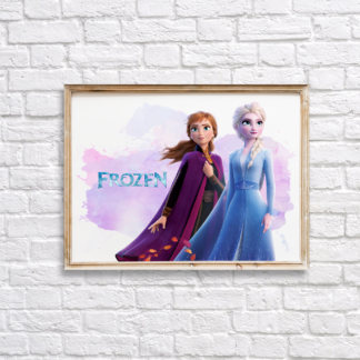Frozen 2 Elsa & Anna Wall Art Room Decor Printable