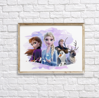 Frozen 2 Wall Art Room Decor Printable
