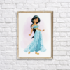 Aladdin Princess Jasmine Wall Art Room Decor Printable