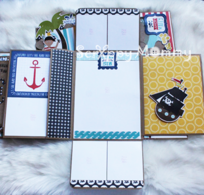 Pirate Birthday Folio PDF Tutorial