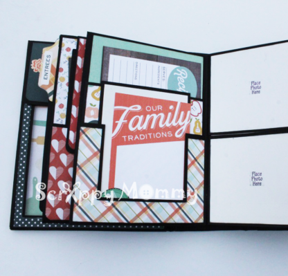Recipe Mini Album with Storage Box PDF Tutorial