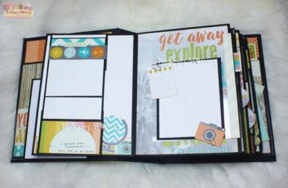 You are Here Travel Mini Album PDF Tutorial