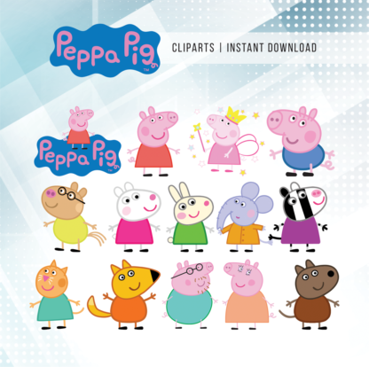 Peppa Pig Clip Arts