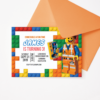 Lego Invitation Template