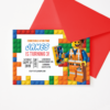 Lego Invitation Template