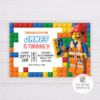 Lego Invitation Template