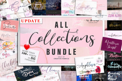 All Collections Fonts Bundle