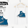 Watercolor Sneakers Graphics Clipart