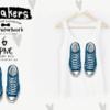 Watercolor Sneakers Graphics Clipart