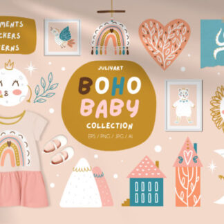 Boho Baby Collection Graphics