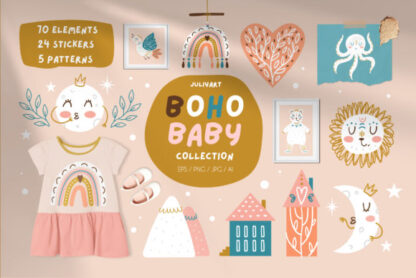 Boho Baby Collection Graphics