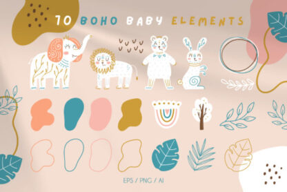Boho Baby Collection Graphics