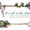 Boho Watercolor Arrows Graphics Clipart