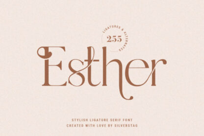 Esther Serif Font
