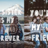 Friends Forever Duo Handwritten Display Font
