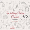 Hand Drawn Wedding Map Graphics Creator