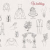 Hand Drawn Wedding Map Graphics Creator