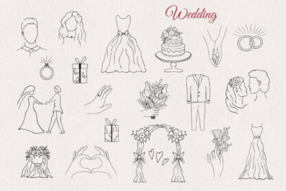 Hand Drawn Wedding Map Graphics Creator