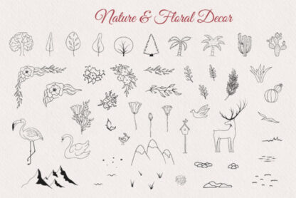 Hand Drawn Wedding Map Graphics Creator