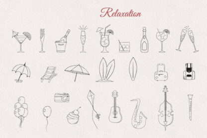 Hand Drawn Wedding Map Graphics Creator