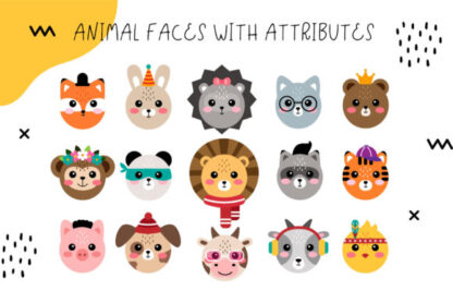 Lovely Cute Animals Creator Graphics