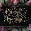 Midnight Vagansa Elegant Script Font