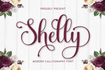Shelly Script Font