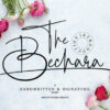 The Bechara Elegant Handwritten Font