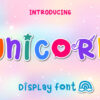 Unicorn Font