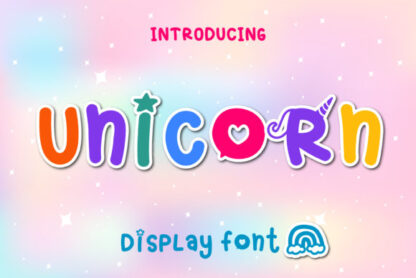 Unicorn Font