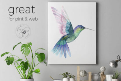 Watercolor Exotic Tropical Birds Clipart