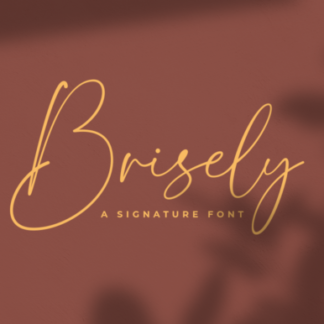 Brisely Handwritten Script Signature Font
