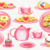 Watercolor Cookies Sweets Graphics Clipart