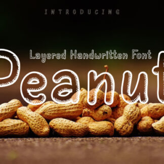 Peanut Handwritten Font