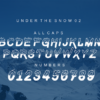 Under the Snow Layered Typeface Font