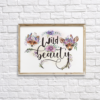 Wild Beauty Graphic Wall Art, Room Decor