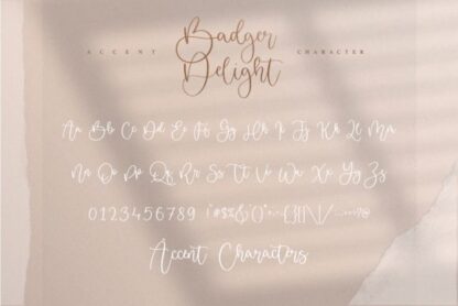 Badger Delight Font