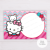 Hello Kitty Invitation Blank Template
