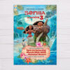Moana Invitation