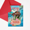Moana Invitation