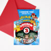 Pokemon Invitation with Picture