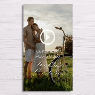 Wedding Invitation Mobile Video