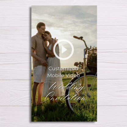 Wedding Invitation Mobile Video